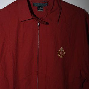 Lauren Ralph Lauren Red Work Jacket Size M